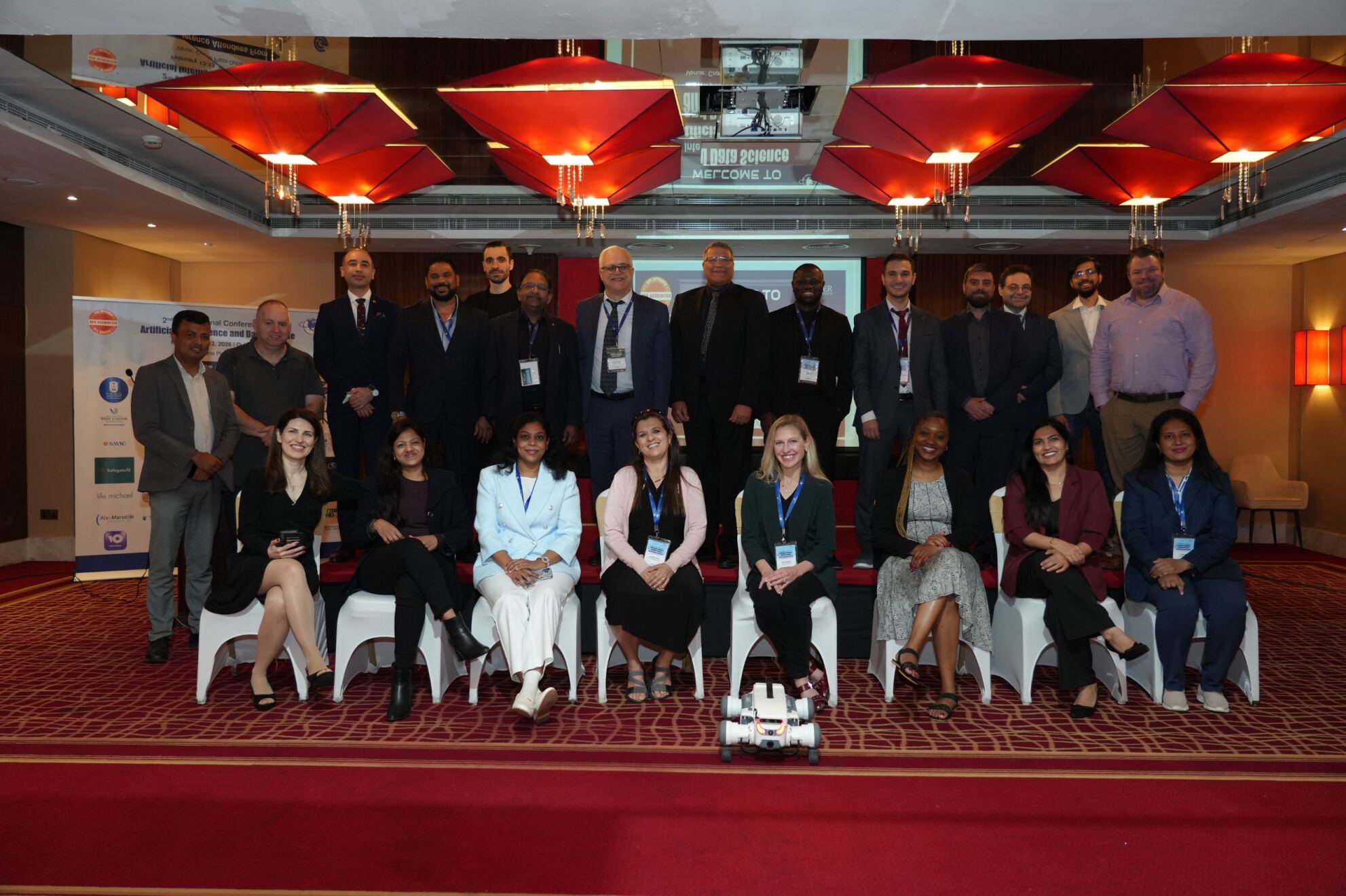 Speakers and attendees group photo